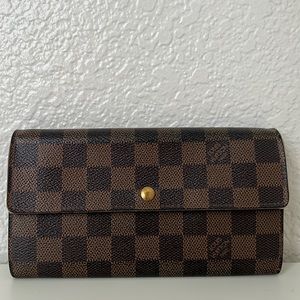 Ebene Damier long Wallet